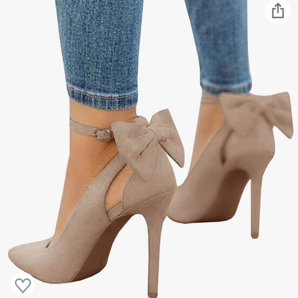 Cute Women's Pointed Toe High Heels Ankle Strap Size US-7 - Picture 3 of 6